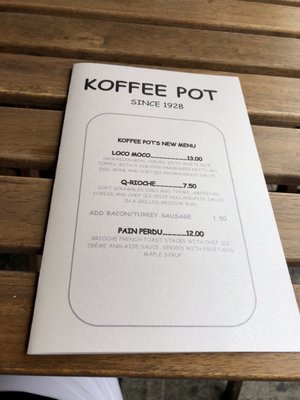 Menu photo 6 Koffee Pot Oakland, CA Menu photo 6 Koffee Pot Oakland, CA