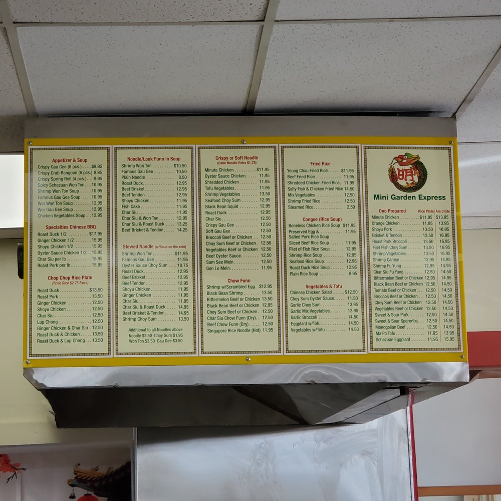 Mini Garden Express, Honolulu Roadtrippers