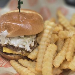 Coach's Neighborhood Grill - Tarheel Burger and Fries
