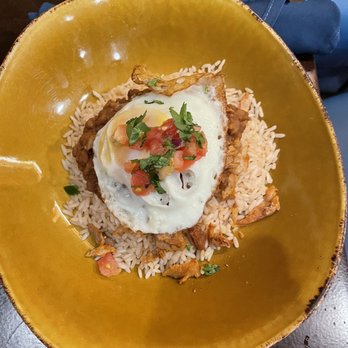 Mi Casa Tequila Taqueria - Rice bowl w/fried egg - Mexican Near Me - Orlando, Florida