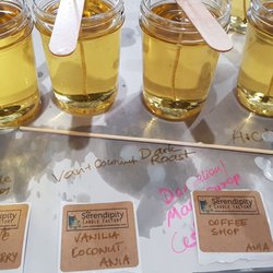 Serendipity Candles - Candle making workshop. 4 candles with my chosen fragrances were ready for pickup the next day!