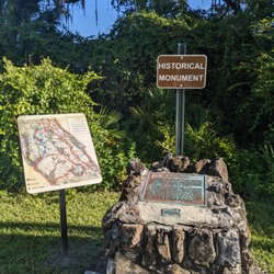 Fort Armstrong Historical - Fort Armstrong Historical Marker, Bushnell