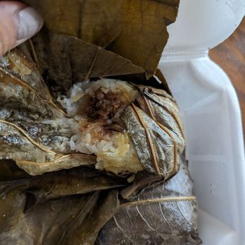 LuLu Asian Kitchen - Sticky rice in lotus leaf. So delicious! - Chinese Near Me - St. Louis, Missouri LuLu Asian Kitchen - Sticky rice in lotus leaf. So delicious! - Chinese Near Me - St. Louis, Missouri