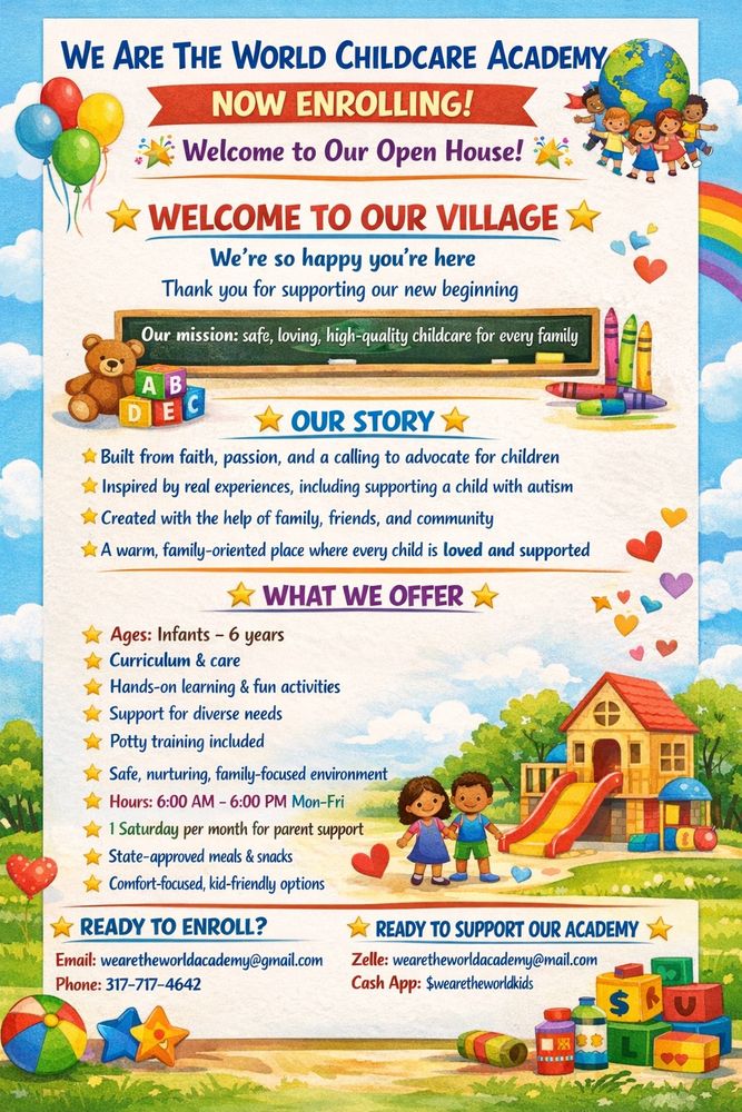 We Are The World Academy - childcare center in Indianapolis, IN