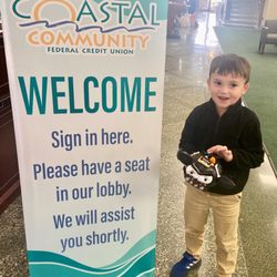 Coastal Community Federal Credit Union - Aaron Harr was the first-place winner of our pumpkin decoration contest!