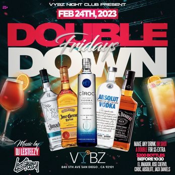 Vybz - 02/24/2023 - Lounges Near Me - San Diego, California