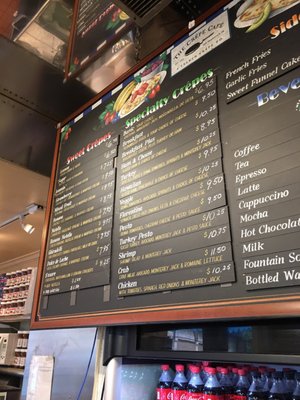 Menu photo 7 Crepe Cafe San Francisco, CA