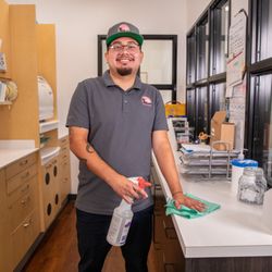 Grandview Commercial Cleaning - Happy team member