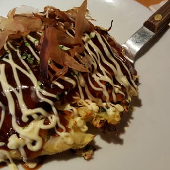 Happa Teï - I believe this is the okonomiyaki - comes with the 13 Euro menu (lunch) - Japanese Near Me - Paris, 75 Happa Teï - I believe this is the okonomiyaki - comes with the 13 Euro menu (lunch) - Japanese Near Me - Paris, 75