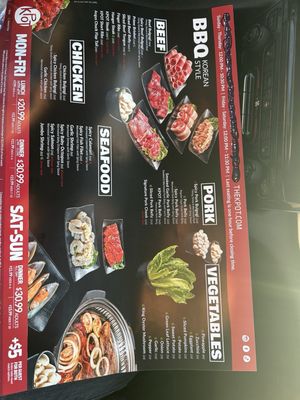 Menu photo 2 KPOT Korean BBQ & Hot Pot Taylor, MI Menu photo 2 KPOT Korean BBQ & Hot Pot Taylor, MI