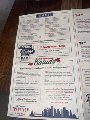Menu photo 8 Buddy's Pizza - Downtown Detroit, MI Menu photo 8 Buddy's Pizza - Downtown Detroit, MI