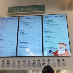 Menu as of 12/28/25