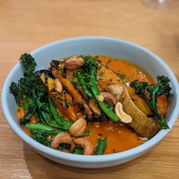 Yellowbelly - Caribbean Pumpkin red curry - New American Near Me - St. Louis, Missouri Yellowbelly - Caribbean Pumpkin red curry - New American Near Me - St. Louis, Missouri