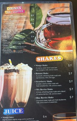 Menu photo 2 Hindustani Restaurant Hood River, OR