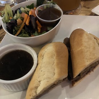 The Bull Pub and Grill - Beef dip with garden salad. - Bars Near Me - Toronto, Ontario The Bull Pub and Grill - Beef dip with garden salad. - Bars Near Me - Toronto, Ontario