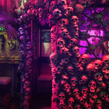 Permanent Vacation - Entrance of one of their private booths: I'll definitely come back with a group of friends to dine in! - Tiki Bars Near Me - Maitland, Florida Permanent Vacation - Entrance of one of their private booths: I'll definitely come back with a group of friends to dine in! - Tiki Bars Near Me - Maitland, Florida