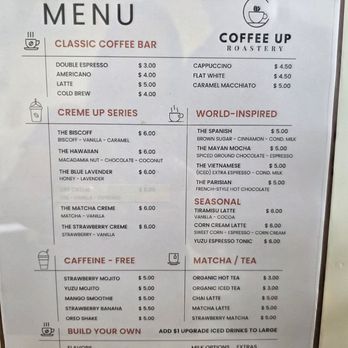 Coffee Up Roastery - Coffee & Tea Near Me - Chino, California
