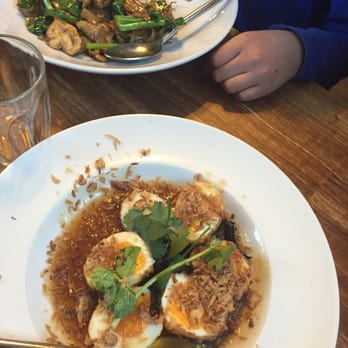 Jinda Thai Restaurant - Son in law eggs, pad Se ew - Thai Near Me - Abbotsford, VIC