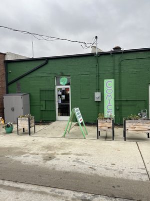 Green Brain Comics by null