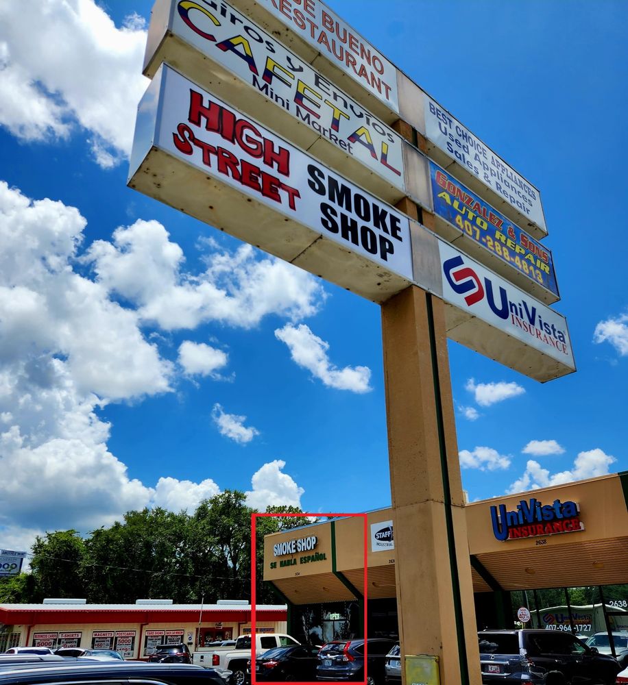 HIGH STREET SMOKE SHOP Updated August 2024 2634 N Orange Blossom