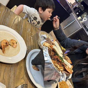La Casa Del Sazon - Monterey - Seal of approval from baby Ben (Molcajete Michoacano w/shrimp) - Mexican Near Me - Monterey, California La Casa Del Sazon - Monterey - Seal of approval from baby Ben (Molcajete Michoacano w/shrimp) - Mexican Near Me - Monterey, California