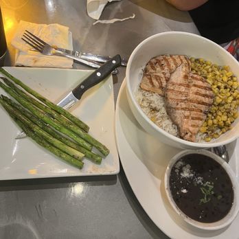 Simply Fish Seafood - Salmon Bowl - Fish & Chips Near Me - Costa Mesa, California Simply Fish Seafood - Salmon Bowl - Fish & Chips Near Me - Costa Mesa, California