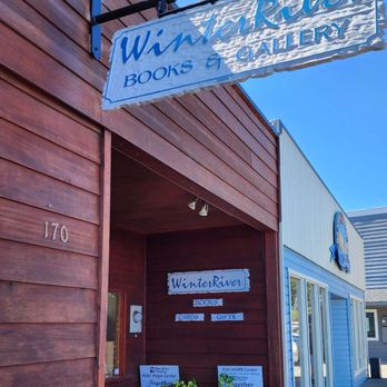 WinterRiver Books & Gallery - Exterior (8/28/24) - Bookstores Near Me - Bandon, Oregon WinterRiver Books & Gallery - Exterior (8/28/24) - Bookstores Near Me - Bandon, Oregon