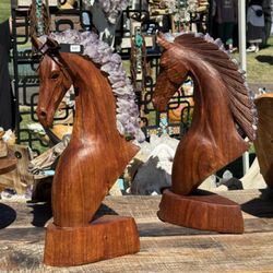 Art In the Park - Love the mixture of wood with crystal