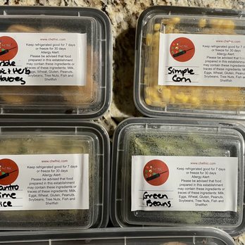 Chef Nic Catering - Cilantro Lime Rice, Garlic Herb Potatoes, Green Beans, Corn - Caterers Near Me - Frisco, Texas