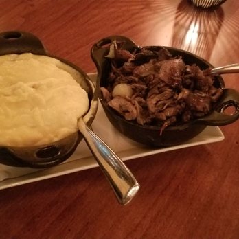 Oak Steakhouse - Mashed potatoes and mushroom sides - Steakhouses Near Me - Raleigh, North Carolina