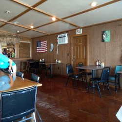 LeadBelly’s Restaurant - Nothing fancy here in the way of decor, but we know that...it sits on a mariana