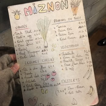 Miznon - Menu - Middle Eastern Near Me - Paris, 75