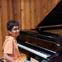 Burke Music Academy - Burke Music Academy piano student performing Bach.