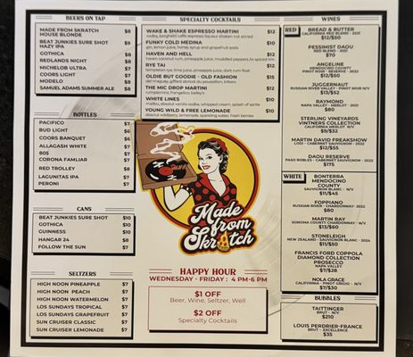 Menu photo 7 Made From Skratch Pizza Kitchen Redlands, CA Menu photo 7 Made From Skratch Pizza Kitchen Redlands, CA