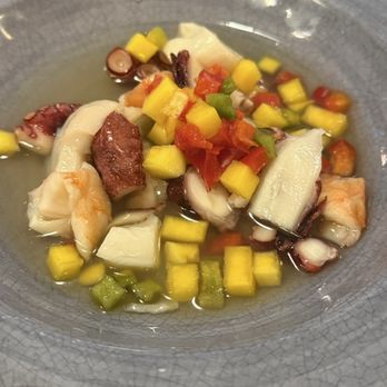 Sushi Warriors - Seafood Ceviche-- FEATURING DELICIOUS OCTOPUS - Sushi Bars Near Me - Austin, Texas Sushi Warriors - Seafood Ceviche-- FEATURING DELICIOUS OCTOPUS - Sushi Bars Near Me - Austin, Texas
