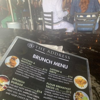The Address - Brunch menu - American Near Me - Houston, Texas