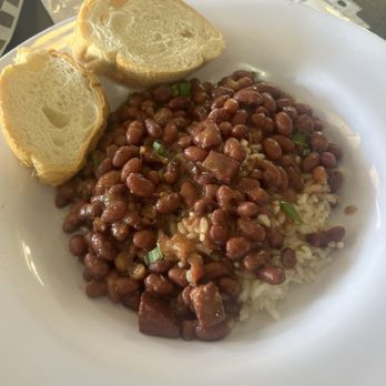 Marilynn's Place - Red beans and rice. - Salad Near Me - Shreveport, Louisiana Marilynn's Place - Red beans and rice. - Salad Near Me - Shreveport, Louisiana