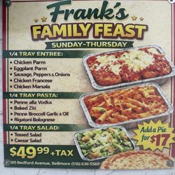 Fransicos Pizzaria & Pasta