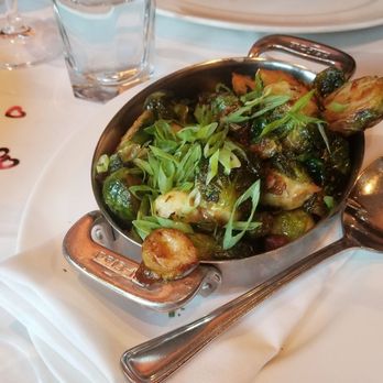 The Capital Grille - Roasted soy glazed brussel sprouts with bacon! Eat your tiny cabbages! - Steakhouses Near Me - Phoenix, Arizona The Capital Grille - Roasted soy glazed brussel sprouts with bacon! Eat your tiny cabbages! - Steakhouses Near Me - Phoenix, Arizona