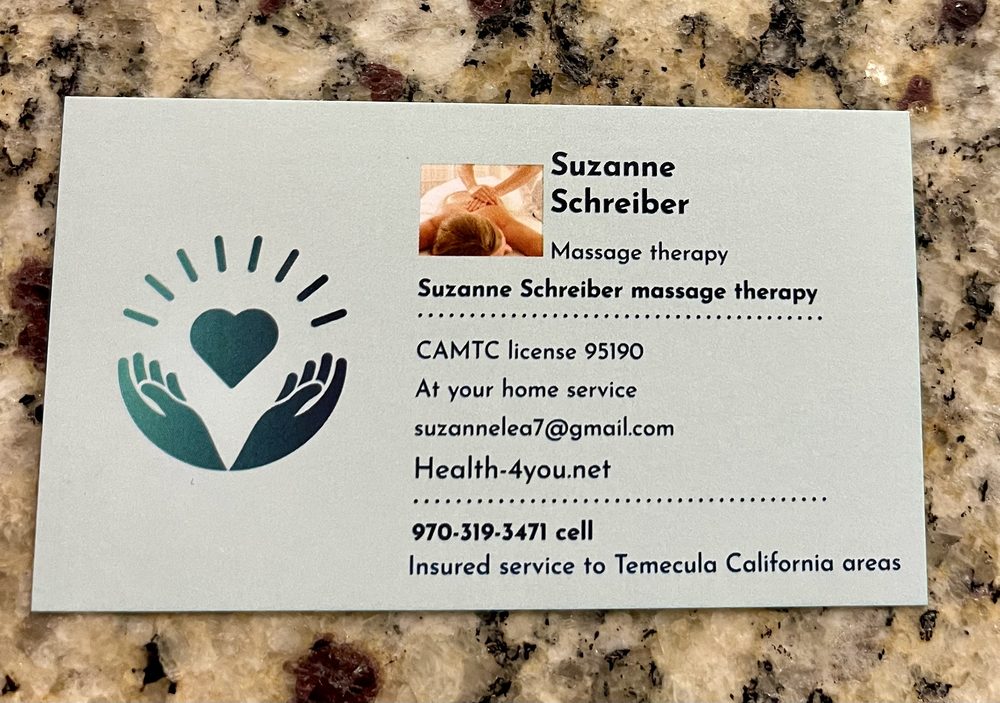 Suzanne  Schreiber Massage Therapy Logo