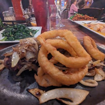 Grant Street Cafe - Sizzling steak with side of spinach - Italian Near Me - Dumont, New Jersey Grant Street Cafe - Sizzling steak with side of spinach - Italian Near Me - Dumont, New Jersey