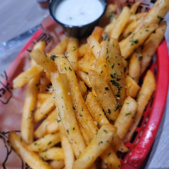 Dirt Dog  - These garlic fries are absolutely bomb!! - Tacos Near Me - Las Vegas, Nevada