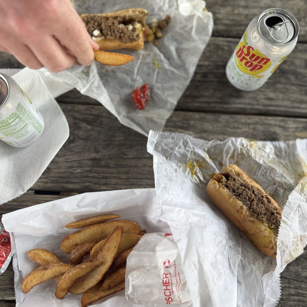 Brooks Sandwich House - Chili dog with mustard and onions - Sandwiches Near Me - Charlotte, North Carolina Brooks Sandwich House - Chili dog with mustard and onions - Sandwiches Near Me - Charlotte, North Carolina