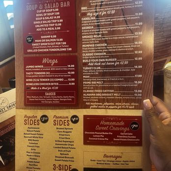 Sweet Smoke Southern Kitchen - Menu - Barbeque Near Me - Stuart, Florida