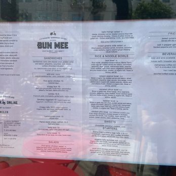 Bun Mee - Menu - Vietnamese Near Me - San Francisco, California Bun Mee - Menu - Vietnamese Near Me - San Francisco, California
