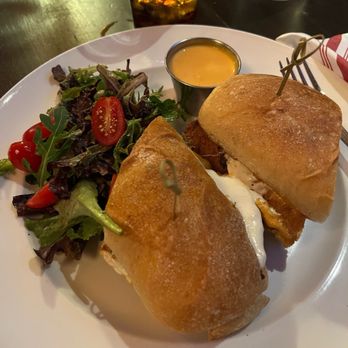 Campania Coal Fired Pizza - Americana sandwich- chicken cutlet with fresh mozz & vodka sauce - Pizza Near Me - Eltingville, New York