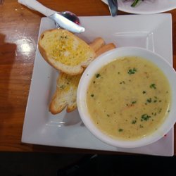 Blacksands - Seafood Chowder and bread