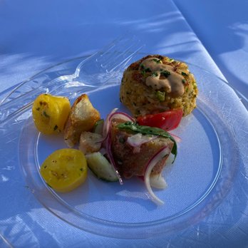 The Wright Service - crab cake, yummy! - Personal Chefs Near Me The Wright Service - crab cake, yummy! - Personal Chefs Near Me