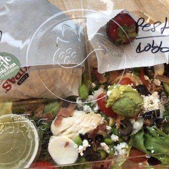 Café Zupas - Try 2 Combo: Pesto Chicken Sandwich and Half California Cobb with Chicken (5/5/2018) - Sandwiches Near Me - Columbus, Ohio Café Zupas - Try 2 Combo: Pesto Chicken Sandwich and Half California Cobb with Chicken (5/5/2018) - Sandwiches Near Me - Columbus, Ohio