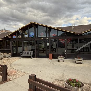 Bozeman Trail Steakhouse - Front view of entrance - Steakhouses Near Me - Buffalo, Wyoming Bozeman Trail Steakhouse - Front view of entrance - Steakhouses Near Me - Buffalo, Wyoming